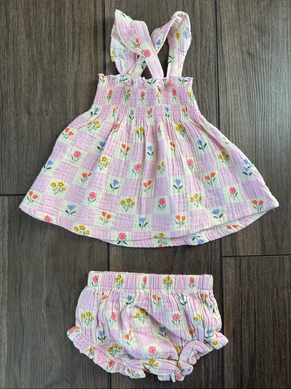Angel Dear Floral Baby Girl Set